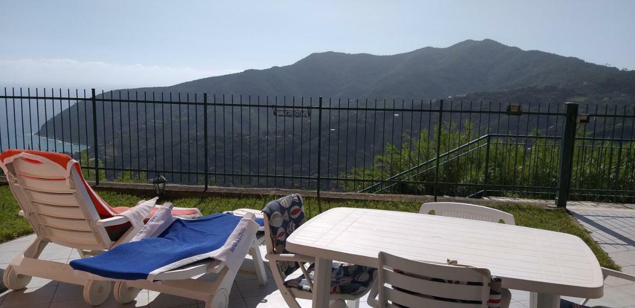 Appartamento Terrazza Vista Mare Mozzafiato Moneglia Bagian luar foto